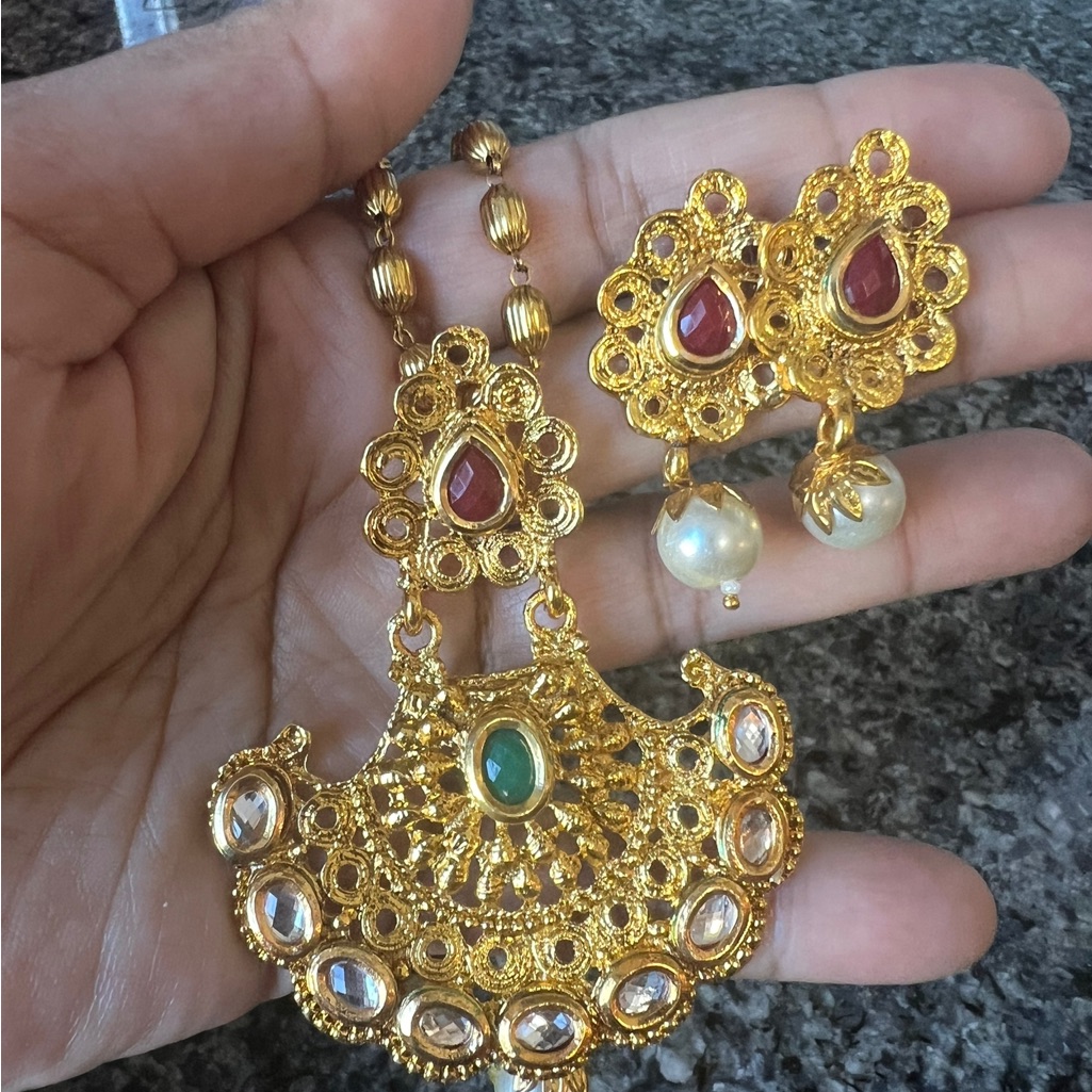 2 Pc Indian Necklace Set 30$